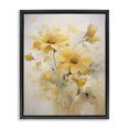 thumbnail image 1 of Stupell Industries Traditional Abstract Daisy Sprigs Black Floating Frame Canvas Art, 17 x 21, by Ramona Murdock, 1 of 8