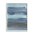 thumbnail image 1 of Stupell Industries Abstract Dark Blue Ocean Waves Nautical Movements, 24 x 30, Designed by Bronwyn Baker, 1 of 6