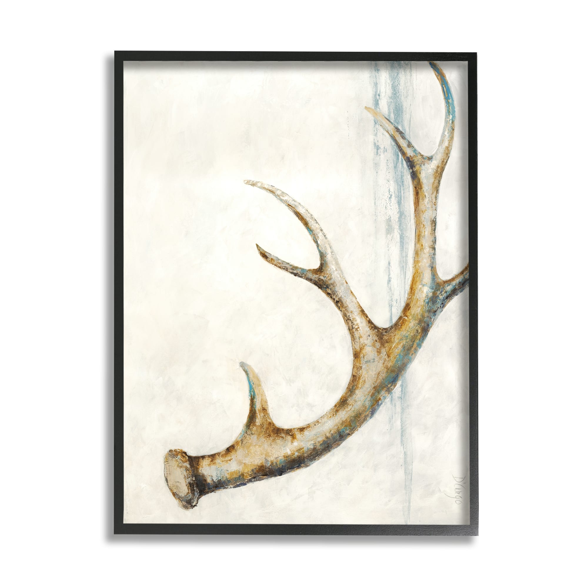 Stupell Industries Quadro Tela Renna Vintage XXL 76,2x101,6 Cm – Decorazione Natalizia USA