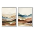 thumbnail image 1 of Stupell Industries Abstract Desert Dunes Landscape Painting White Framed Art Print Wall Art, 16 x 20, 1 of 10