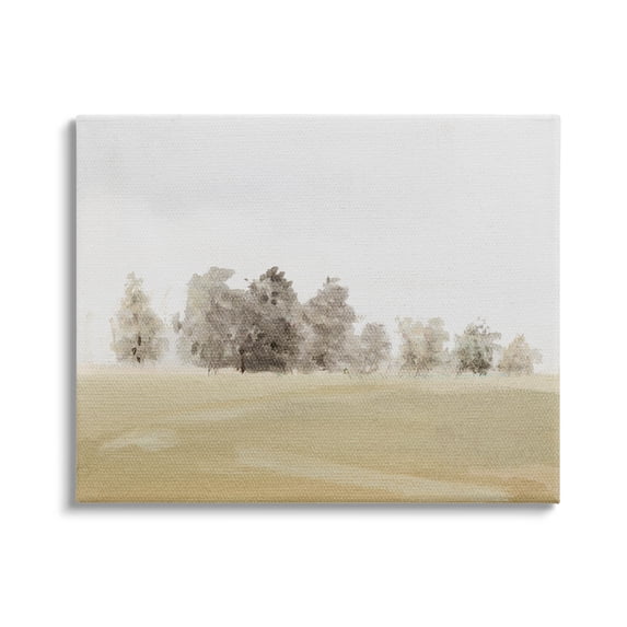 Stupell Industries Abstract Distant Foggy Trees Painting Gallery Wrapped Canvas Print Wall Art, Design by Lanie Loreth