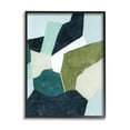 thumbnail image 1 of Stupell Industries Abstract Dynamic Infused Shapes Blue Green Beige Design by Grace Popp, 1 of 5