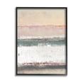 thumbnail image 1 of Stupell Industries Abstract Earth Tone Layers Beige White Blue Graphic Art Black Framed Art Print Wall Art, 11x14, by Lanie Loreth, 1 of 6