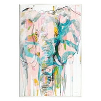 Stupell Industries Abstract Elephant Doodle Animals & Insects Painting Unframed Art Print Wall Art, 10 x 15