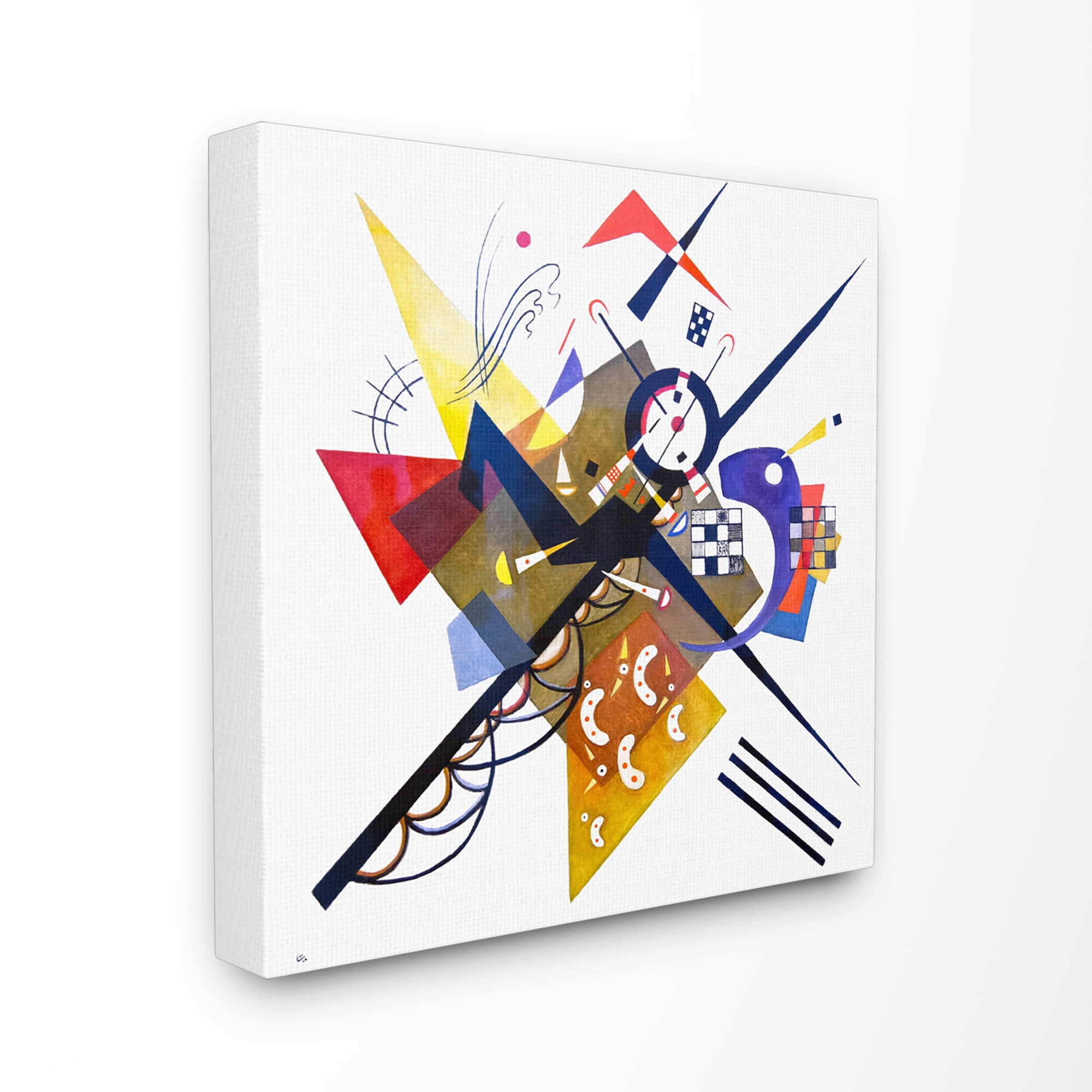 Stupell Industries Abstract Explosion Colorful Painting Canvas Wall Art by Wassily Kandinsky
