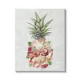 thumbnail image 1 of Stupell Industries Abstract Floral Pineapple Arrangement Pink Blooming Flowers, 24 x 30,Design by Ziwei Li, 1 of 5