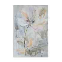 Stupell Industries Abstract Floral Splashes Abstract Painting Wrapped Canvas Canvas Art Print Wall Art, 16 x 24