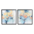 thumbnail image 1 of Stupell Industries Abstract Flower Blossoms Layered Circle Shapes Pattern Painting Black Framed Art Print Wall Art, Set of 2, Design by Tim OToole, 1 of 5
