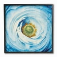 thumbnail image 1 of Stupell Industries Abstract Flower Close Up Blue Green Photograph Framed Wall Art Design by Aledanda, 12" x 12", Black Framed, 1 of 5