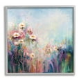 thumbnail image 1 of Stupell Industries Abstract Flower Garden Blooming Hues Painting Gray Framed Art Print Wall Art, Design by Karen Hale, 1 of 7