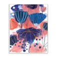 thumbnail image 1 of Stupell Industries Abstract Flowers Blooming Playful Blue Orange Pink,13 x 19,Designed by Corina Capri, 1 of 6