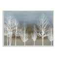 thumbnail image 1 of Stupell Industries Abstract Forest Line White Bare Tree Silhouettes, 10 x 15, Designed by Kate Bennett, 1 of 6