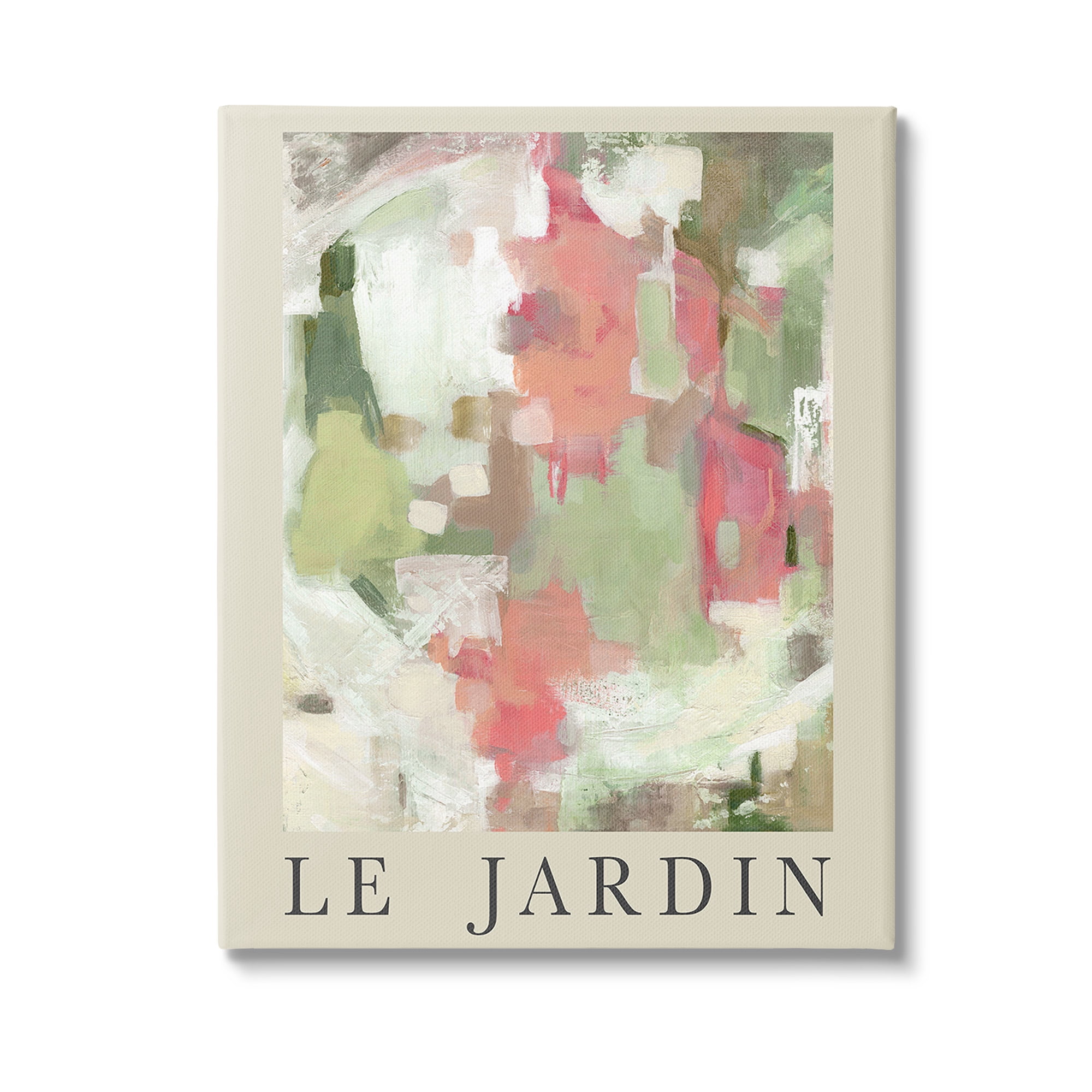 Stupell Industries Abstract Garden Painting Abstract Painting Gallery Wrapped Canvas Art Print Wall Art, 16 x 20