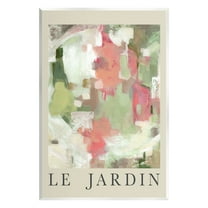 Stupell Industries Abstract Garden Painting Abstract Painting Unframed Art Print Wall Art, 10 x 15