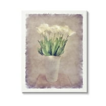 Stupell Industries Abstract Garden Tulips Botanical & Floral Painting Gallery Wrapped Canvas Art Print Wall Art, 16 x 20