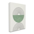 thumbnail image 1 of Stupell Industries Abstract Geometric Circular Study Curved Art Deco Abstract Painting Gallery Wrapped Canvas Art Print Wall Art, 24 x 30, 1 of 6