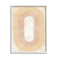 thumbnail image 1 of Stupell Industries Abstract Geometric Oval Abstract Painting White Framed Art Print Wall Art, 24 x 30, 1 of 9