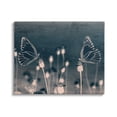 thumbnail image 1 of Stupell Industries Abstract Grey Butterflies Meadow Animals & Insects Painting Gallery Wrapped Canvas Print Wall Art, 1 of 5