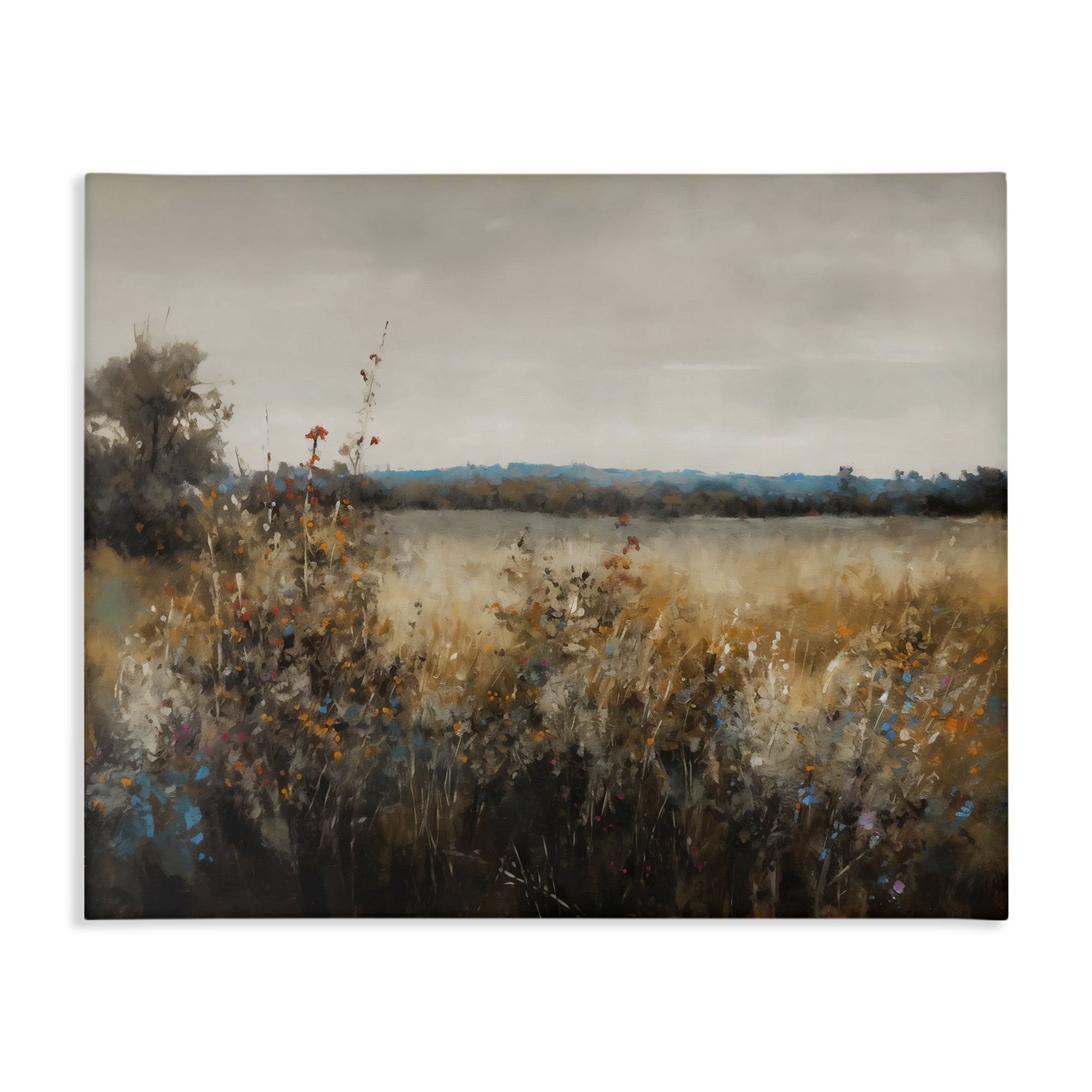 Stupell Industries Abstract Grunge Meadow Canvas Wall Art, design by Creative Studio