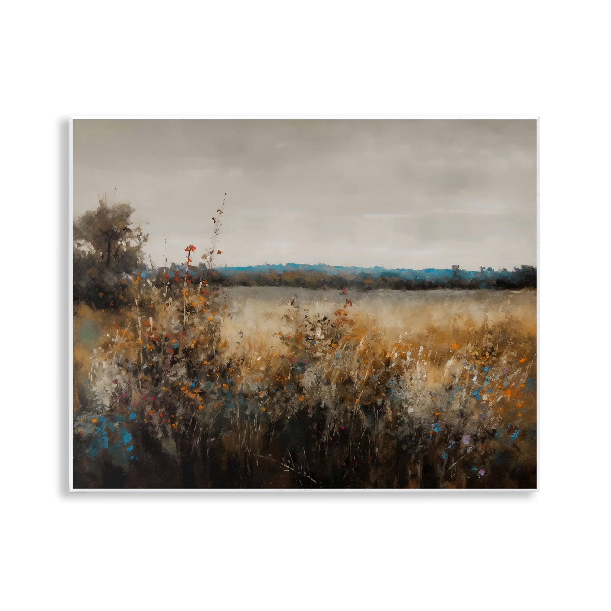 Stupell Industries Abstract Grunge Meadow Wall Plaque Art, design by Creative Studio
