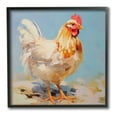 thumbnail image 1 of Stupell Industries Abstract Hen Portrait Animals & Insects Painting Black Framed Art Print Wall Art, 24 x 24, 1 of 9
