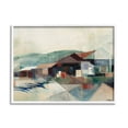 thumbnail image 1 of Stupell Industries Abstract Hillside Valley Village Triangular Patterns, 24 x 30, Designed by Stacy Pollard, 1 of 7