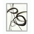 thumbnail image 1 of Stupell Industries Abstract Ink Swirls Painting Framed Wall Art by Third and Wall, 11" x 14", Gray Framed, 1 of 1