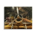 thumbnail image 1 of Stupell Industries Abstract Jet Plane Propeller Aircraft Hanger Scene, 40 x 30,Design by Daniel Sproul, 1 of 5