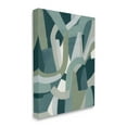 thumbnail image 1 of Stupell Industries Abstract Jigsaw Shapes Layered Green Limestone Canvas Wall Art, 36 x 48, Design by June Erica Vess, 1 of 6