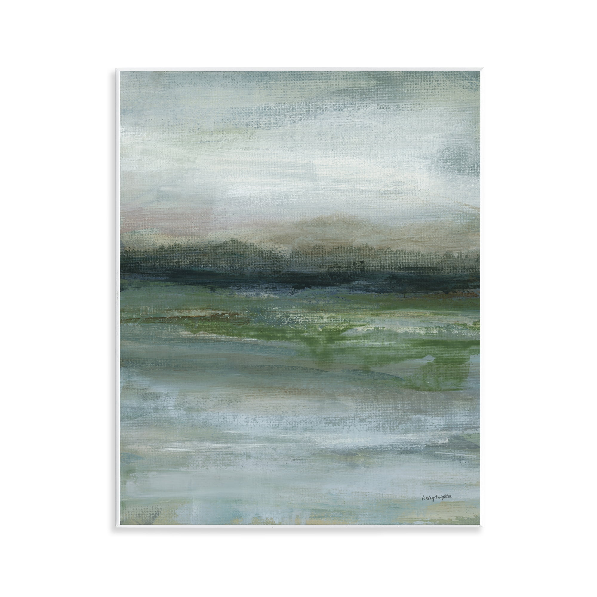 Stupell Industries Abstract Landscape View Abstract Painting Unframed Art Print Wall Art, 11 x 14