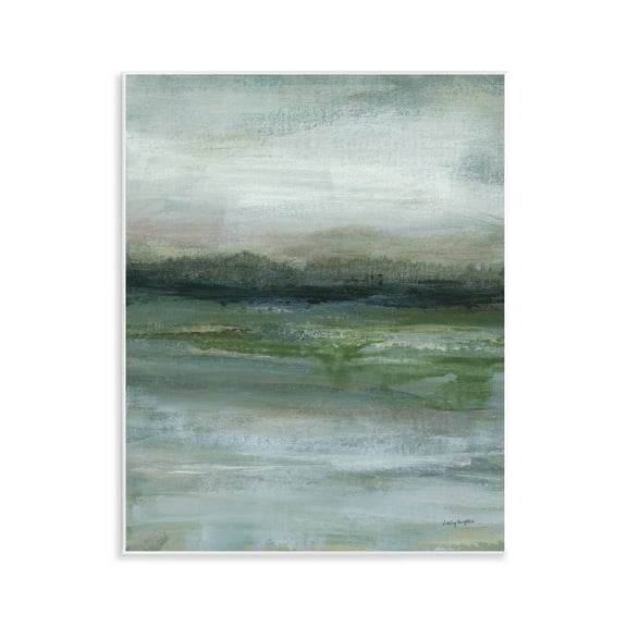 Stupell Industries Abstract Landscape View Abstract Painting Unframed Art Print Wall Art, 11 x 14