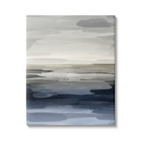 Stupell Industries Abstract Landscape Water Scenery Graphic Art Gallery Wrapped Canvas Print Wall Art, Design by Jackie Hanson
