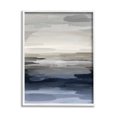 thumbnail image 1 of Stupell Industries Abstract Landscape Water Scenery Graphic Art White Framed Art Print Wall Art, Design by Jackie Hanson, 1 of 8