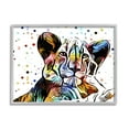 thumbnail image 1 of Stupell Industries Abstract Lion Cub Portrait Vibrant Polka Dots, 14 x 11,Design by Ashley Aldridge, 1 of 5