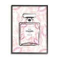 thumbnail image 1 of Stupell Industries Abstract Lipstick Kiss Perfume Bottle Fashion Beauty & Fashion Painting Black Framed Art Print Wall Art, 11 x 14, 1 of 7