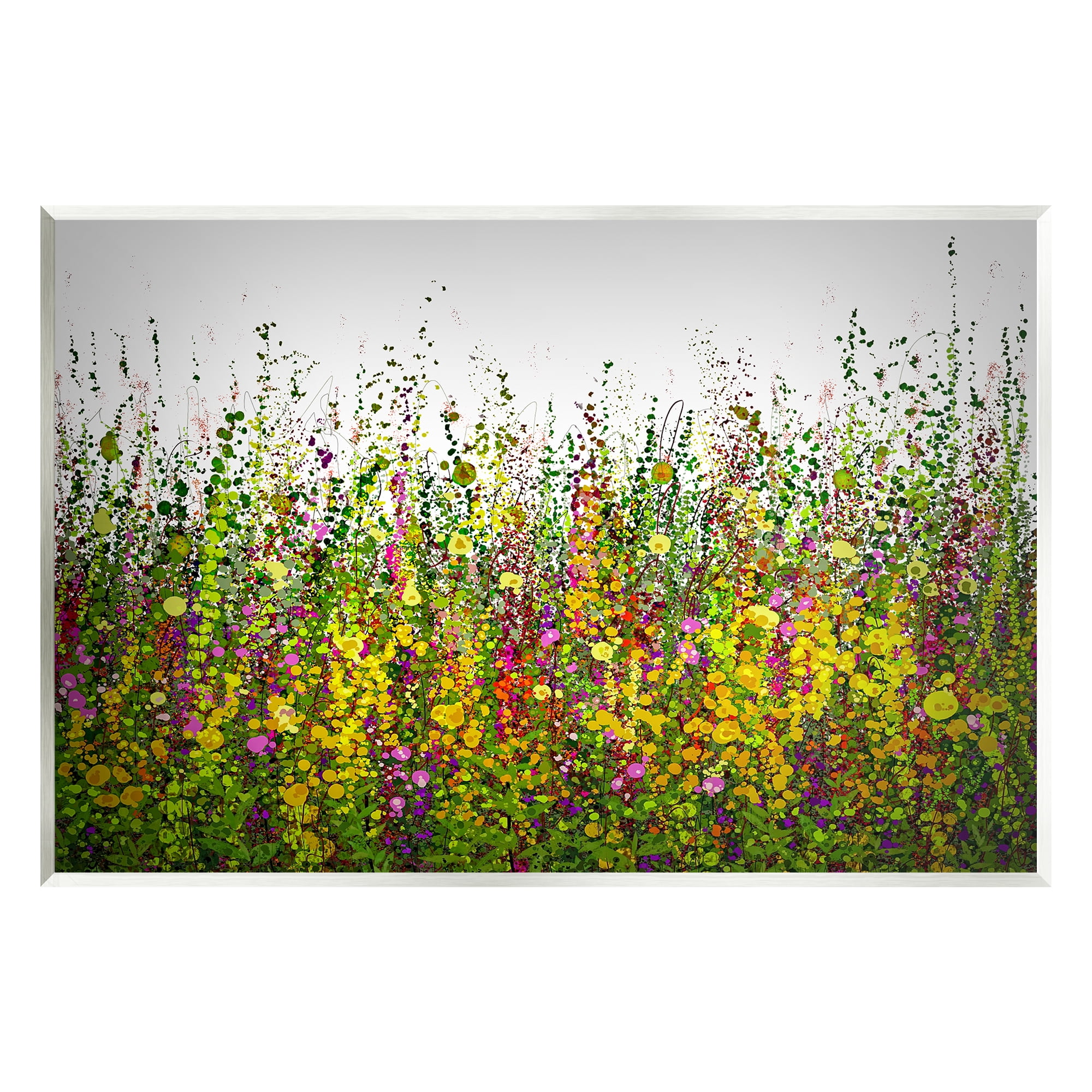 Stupell Industries Abstract Meadow Grasses Abstract Painting Unframed Art Print Wall Art, 15 x 10
