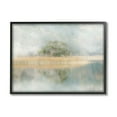 thumbnail image 1 of Stupell Industries Abstract Misty Lake Abstract Painting Black Framed Art Print Wall Art, 14 x 11, 1 of 9