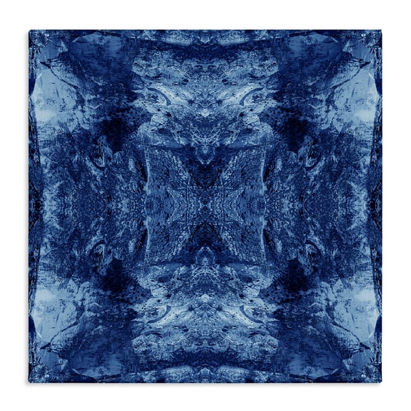 Stupell Industries Abstract Mosaic Motif Abstract Painting Wrapped Canvas Art Print Wall Art, 17 x 17