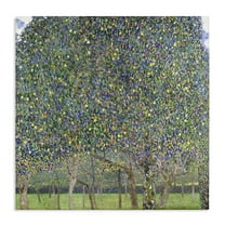 Stupell Industries Abstract Mosaic Trees Landscape & Nature Painting Wrapped Canvas Art Print Wall Art, 17 x 17