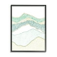 thumbnail image 1 of Stupell Industries Abstract Mountain Peaks Pattern Abstract Painting Black Framed Art Print Wall Art, 1 of 5