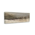 thumbnail image 1 of Stupell Industries Abstract Mountain Range Wooden Pillars Monochromatic Brown, 10 x 24, Designed by Patricia Pinto, 1 of 6