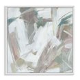 thumbnail image 1 of Stupell Industries Contemporary Abstract Muted Harmony White Framed Giclee Art, 17 x 17, by Hannah Dawson, 1 of 7
