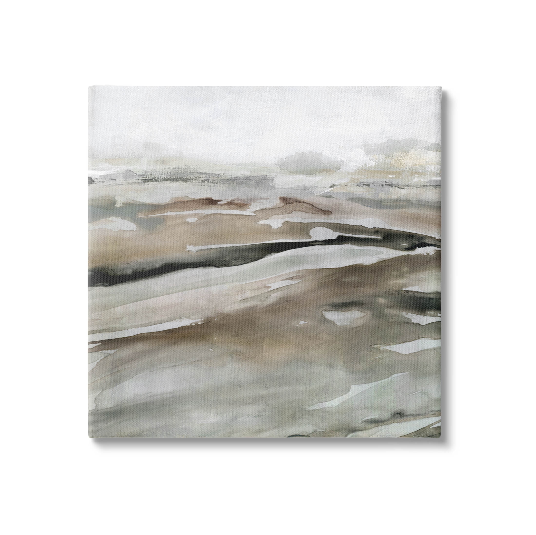 Stupell Industries Abstract Muted Landscape Scene Painting Gallery Wrapped Canvas Print Wall Art, Design by Carol Robinson
