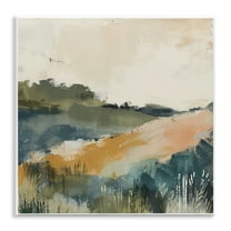 Stupell Industries Abstract Nature Hills Landscape & Nature Painting Unframed Art Print Wall Art, 12 x 12