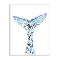thumbnail image 1 of Stupell Industries Abstract Nautical Fin Blue Geometric Block Pattern, 10 x 15, Designed by Annie Warren, 1 of 5