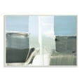 thumbnail image 1 of Stupell Industries Abstract Nautical Inspired Split Blue White Landscape,10 x 15,Designed by Stephane Villafane, 1 of 6