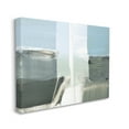 thumbnail image 1 of Stupell Industries Abstract Nautical Inspired Split Blue White Landscape,30 x 40,Designed by Stephane Villafane, 1 of 6