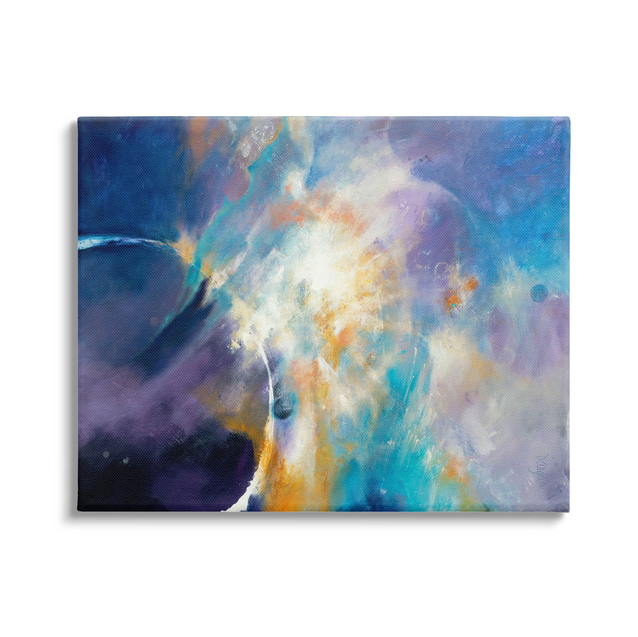 Stupell Industries Abstract Nebula Sky Scene Graphic Art Gallery Wrapped Canvas Print Wall Art, Design by Dina D'Argo