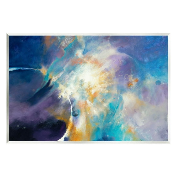 Stupell Industries Abstract Nebula Sky Scene Graphic Art Unframed Art Print Wall Art, Design by Dina D'Argo