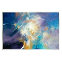 Stupell Industries Abstract Nebula Sky Scene Graphic Art Unframed Art Print Wall Art, Design by Dina D'Argo